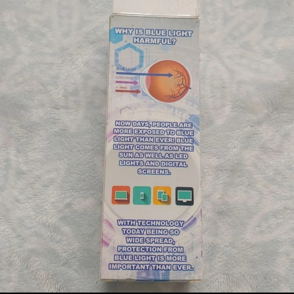 NEW Blue Light Filtering Eyeglasses Cleaning Cloth - Picture 4 of 6